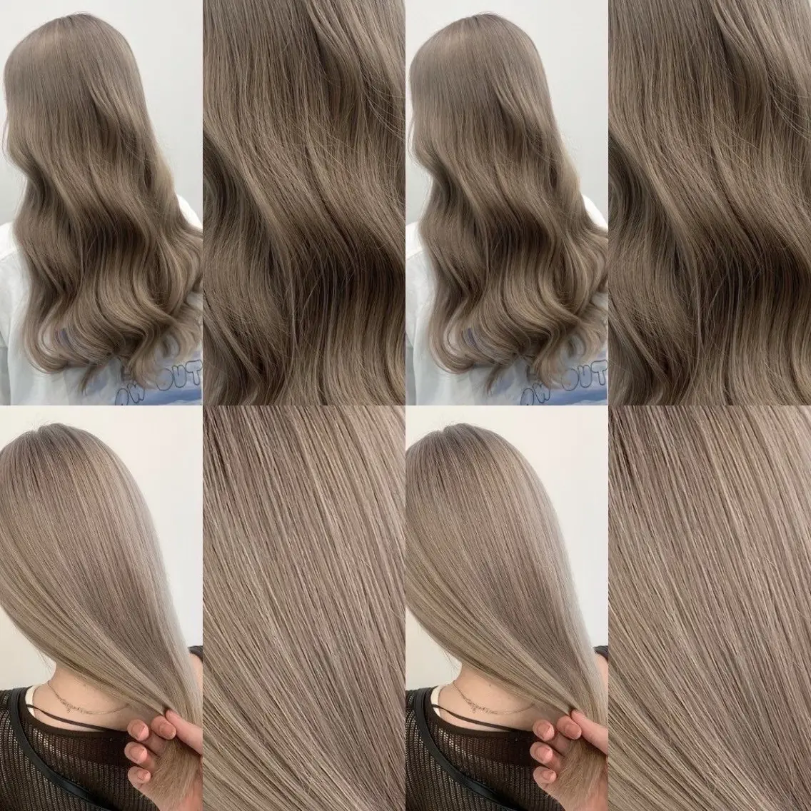 ロング カラー カット ヘアカラー ✨韓国艶髪✨ケア ブリーチ🫧アキラのヘアスタイル