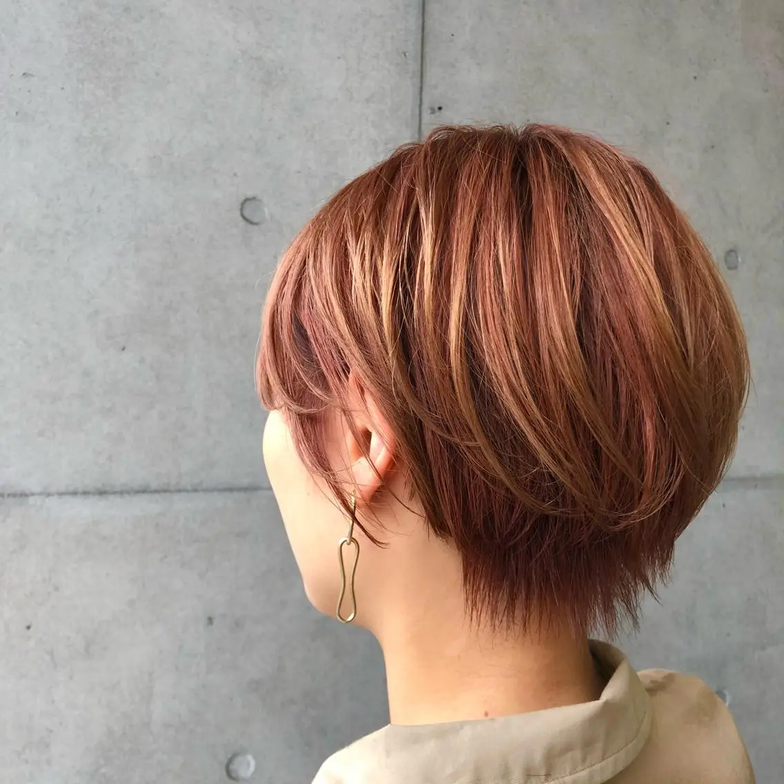 ショート カラー 柔らかカラー🫧🌱 ナナコのヘアスタイル