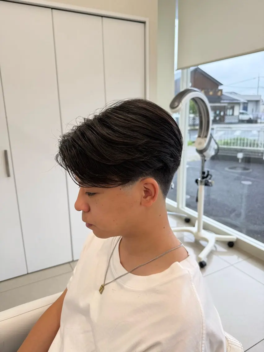 パーマ メンズ カット パーマ メンズ特化美容師 /真家雅樹🔥のヘアスタイル