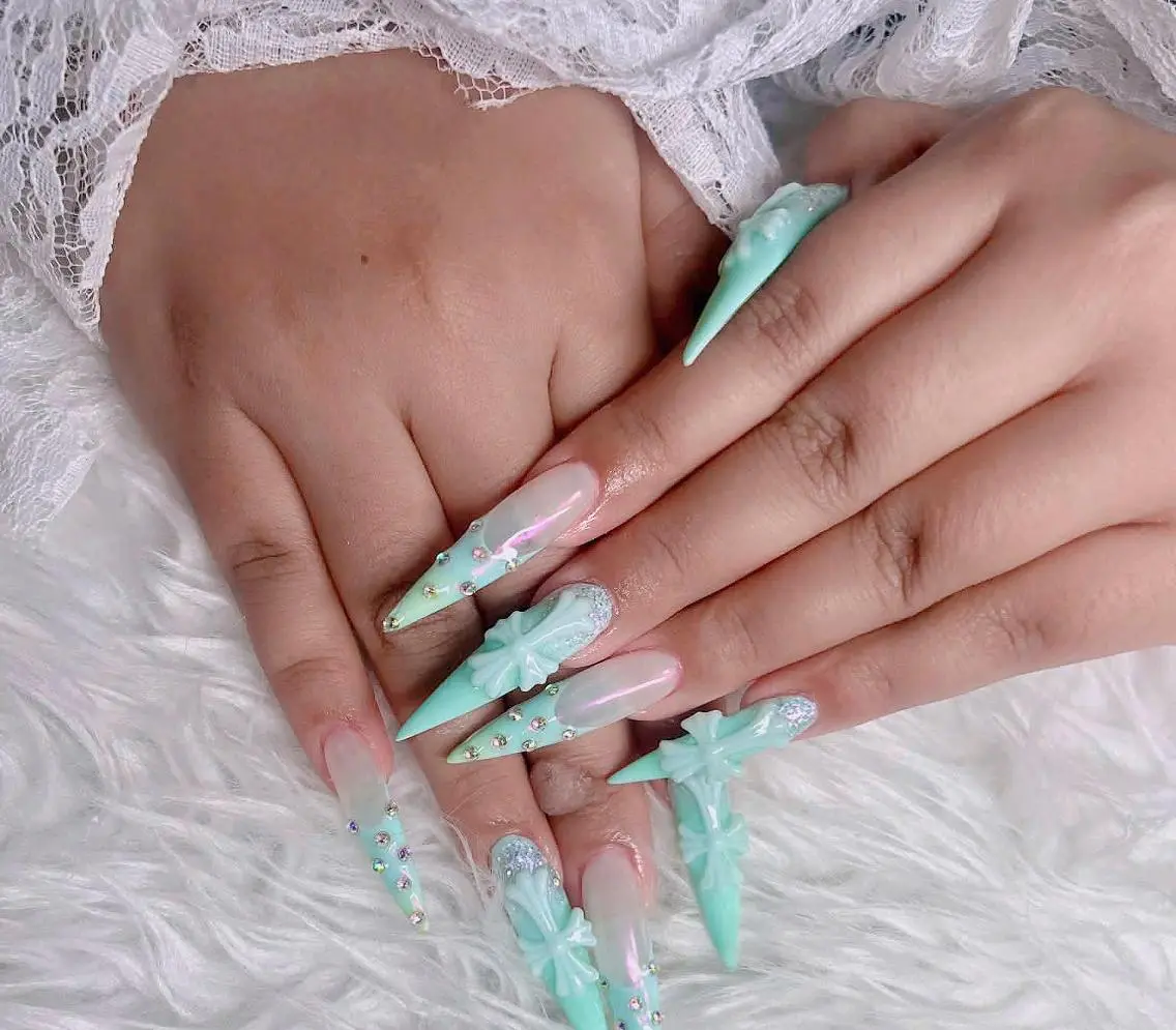 ネイル フレンチネイル ジェルネイル ハロウィン 韓国ネイル マグネットネイル ハンドネイル neco H.babynailのネイルデザイン