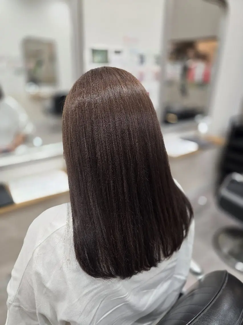 カラー ヘアカラー 暖色🍎透明感カラー 🩵小林かりんのヘアスタイル