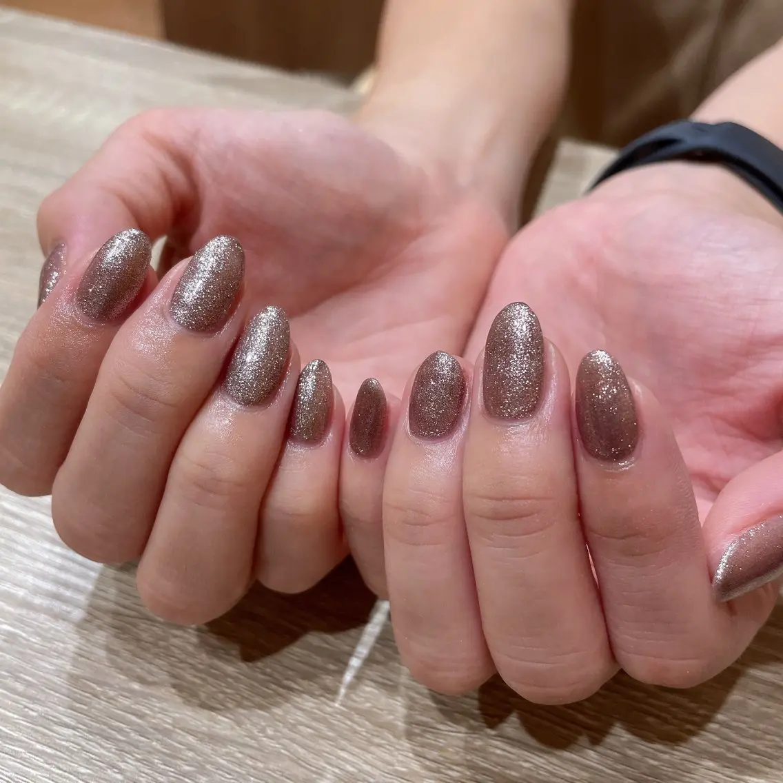 ネイル ラメ(グリッター) ハンドネイル liberté🫧 新小岩のネイルデザイン