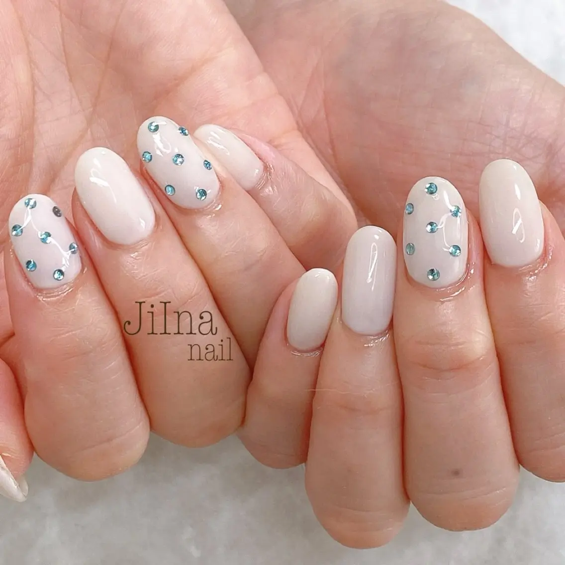ネイル 持ち込み JiIna nailのネイルデザイン