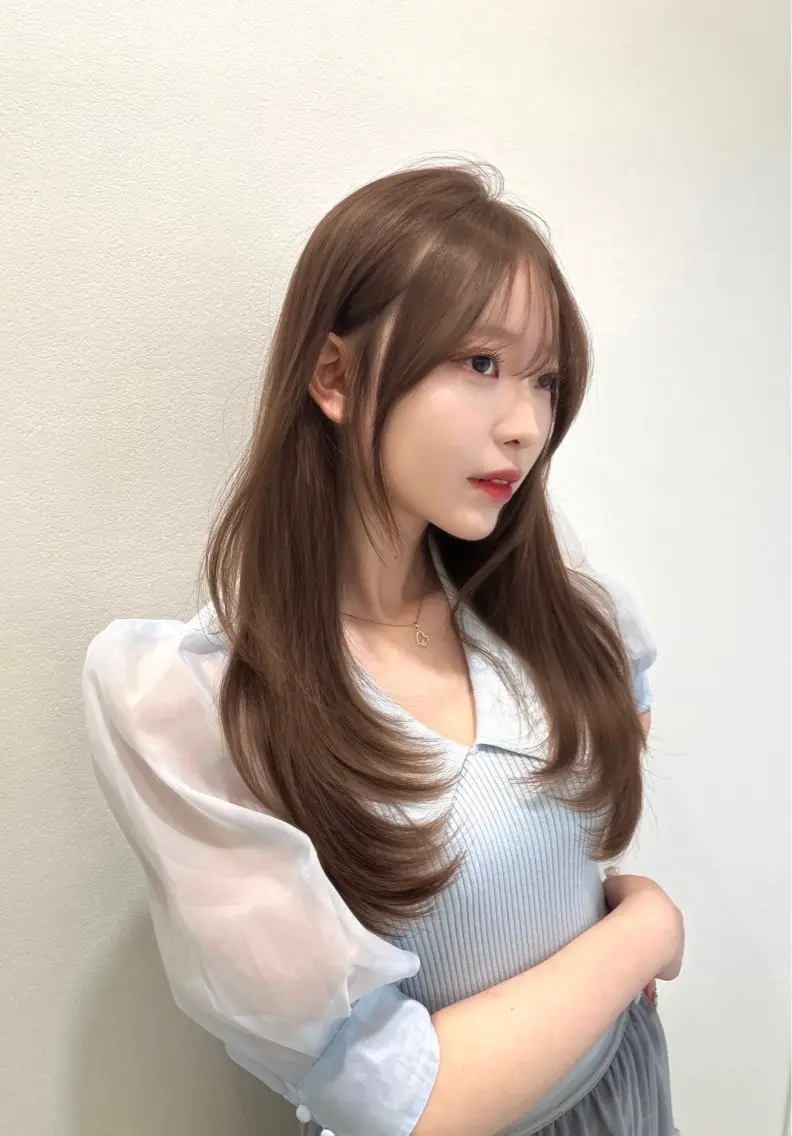 ロング カラー ヘアアレンジ 💖艶と似合わせ💖 カラーカット💖のヘアスタイル