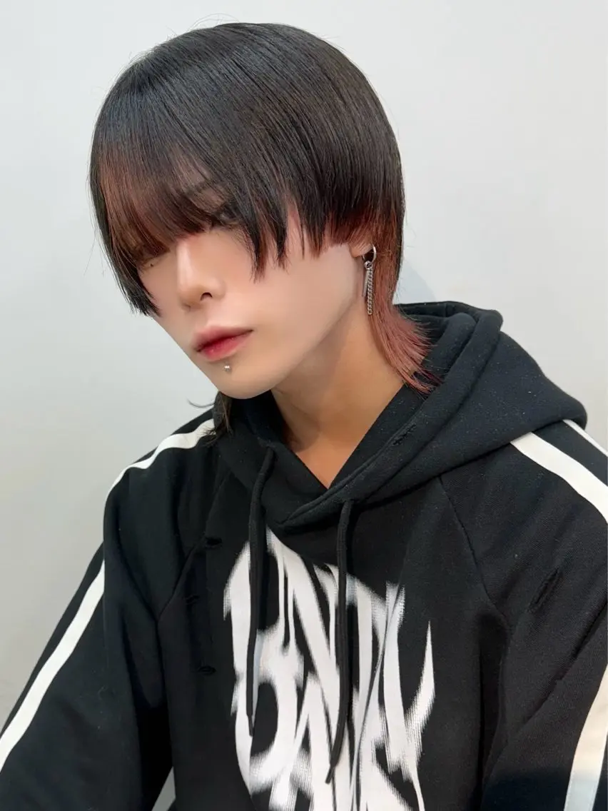 カラー パーマ ヘアアレンジ メンズ 渋谷  中性ヘア あかりのヘアスタイル