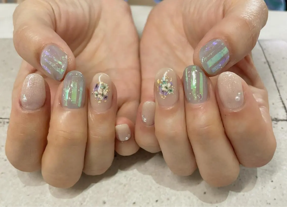 ネイル Shimmer Nail⋆*✩のネイルデザイン