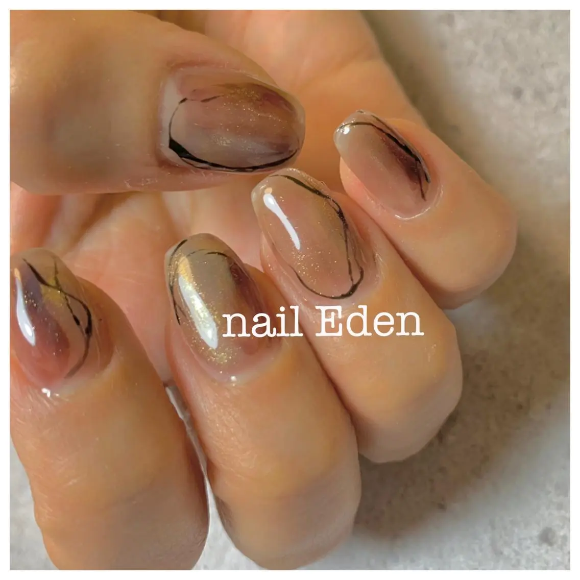 ネイル 持ち込み Eden ♾️のネイルデザイン