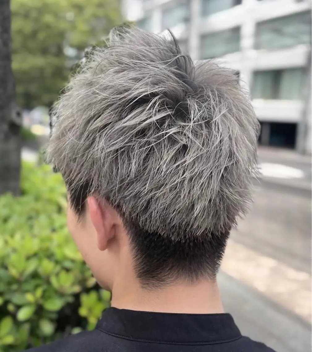 💍メンズカットカラー💍 夏に向けて透明感ある色にの写真