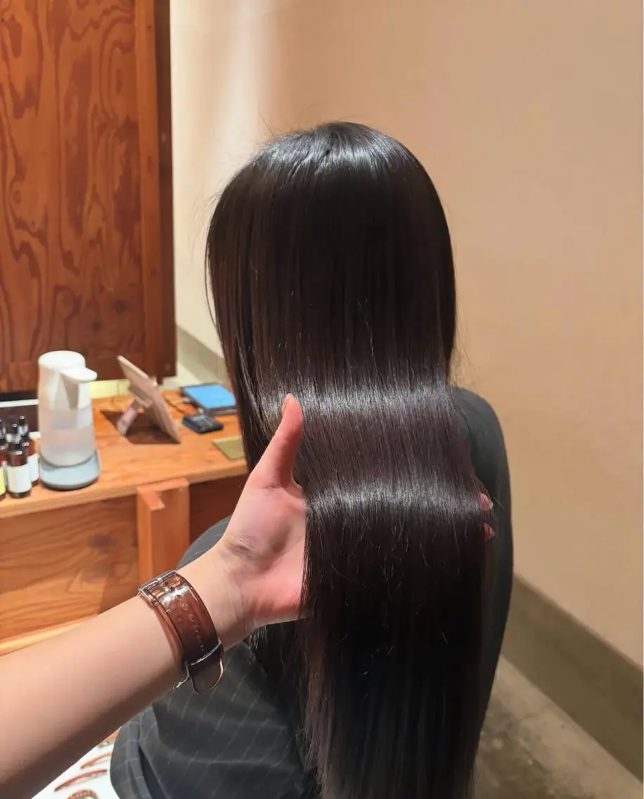 【ダメージレス髪質改善】🪞ストレート🪞 リタッチの方　¥16500→¥13200の写真