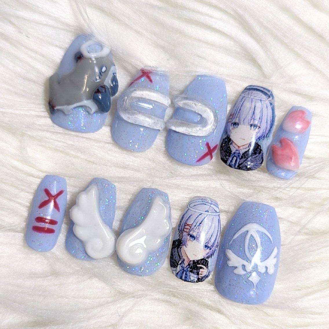 ネイル ネイルチップ その他(ネイル) 推しネイル | 　aycnailのネイルデザイン