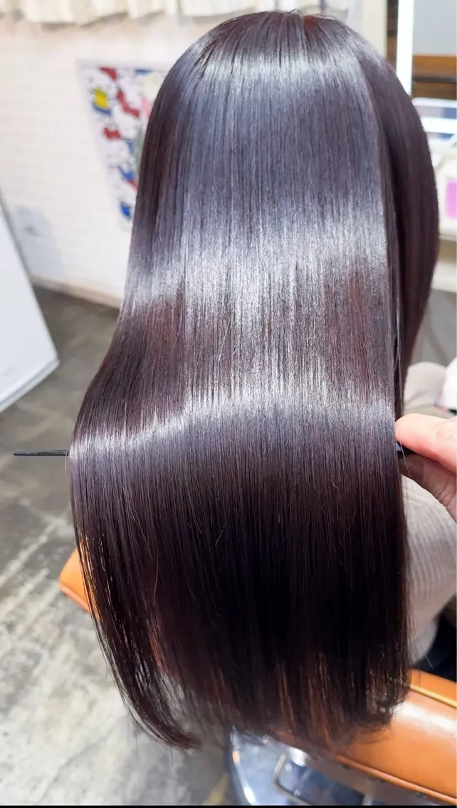 セミロング カラー ベージュカラー ラベンダーカラー ラベンダーベージュ カット ヘアカラー トリートメント ヘッドスパ Chic シックのその他イメージ