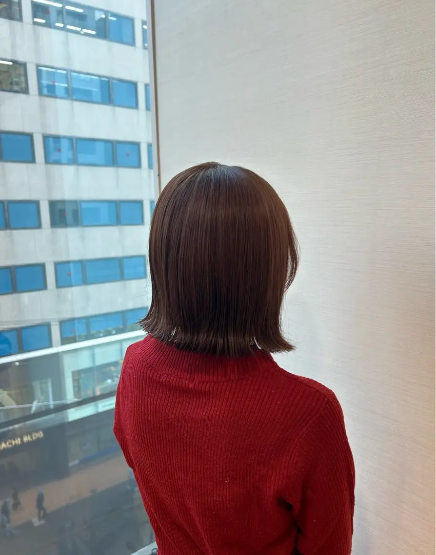ショート カラー ヘアカラー ミ ユのヘアスタイル