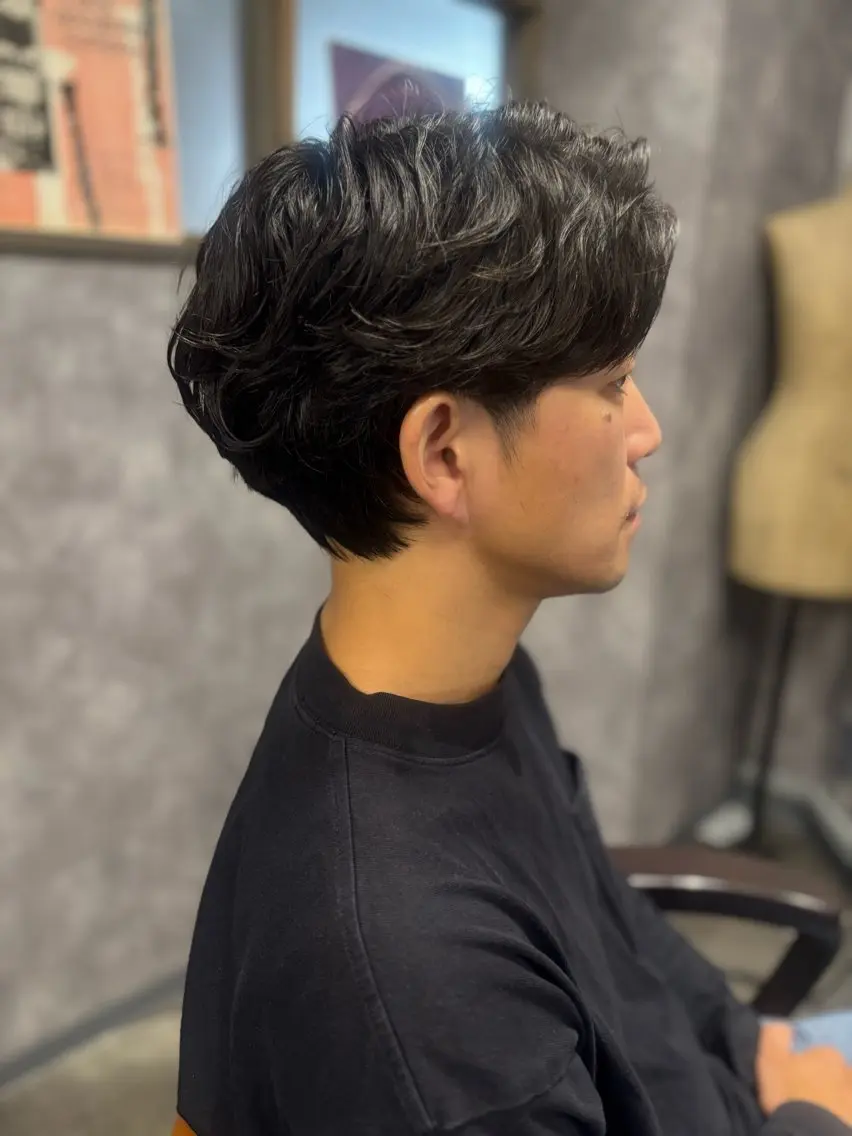 ショート パーマ カット パーマ 高橋 くるみのヘアスタイル