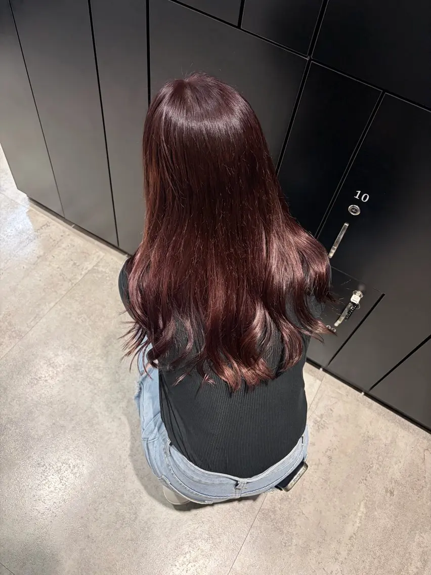 ロング FUJII MARINのヘアスタイル