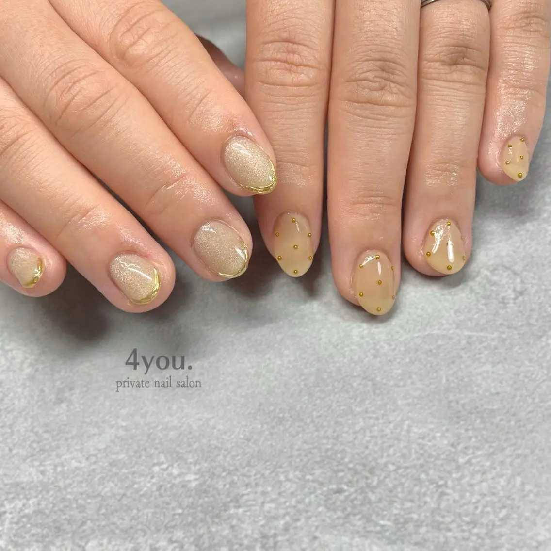 ネイル nail salon ４ｙｏｕ．のネイルデザイン