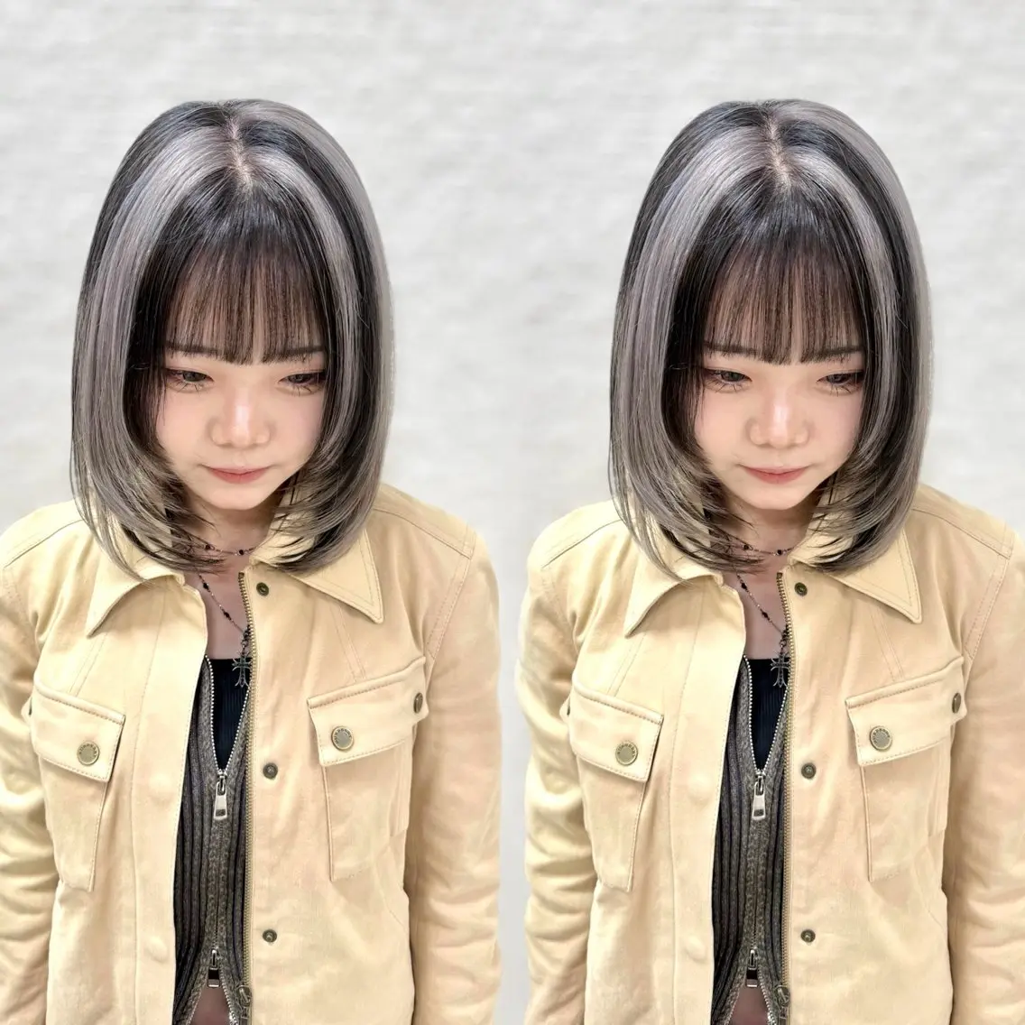 カラー ヘアカラー デザインカラー/メ イク/平塚/Aikaのヘアスタイル