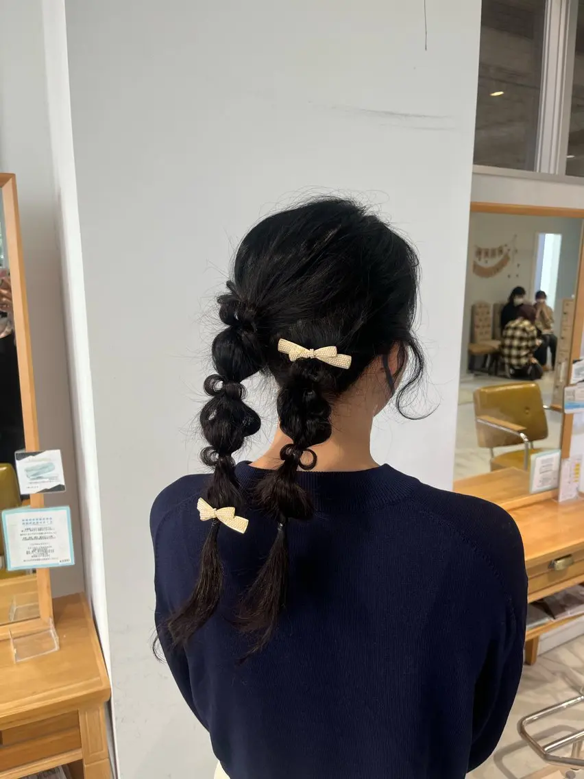 ヘアアレンジ ヘアセット 和泉田 真白のヘアスタイル