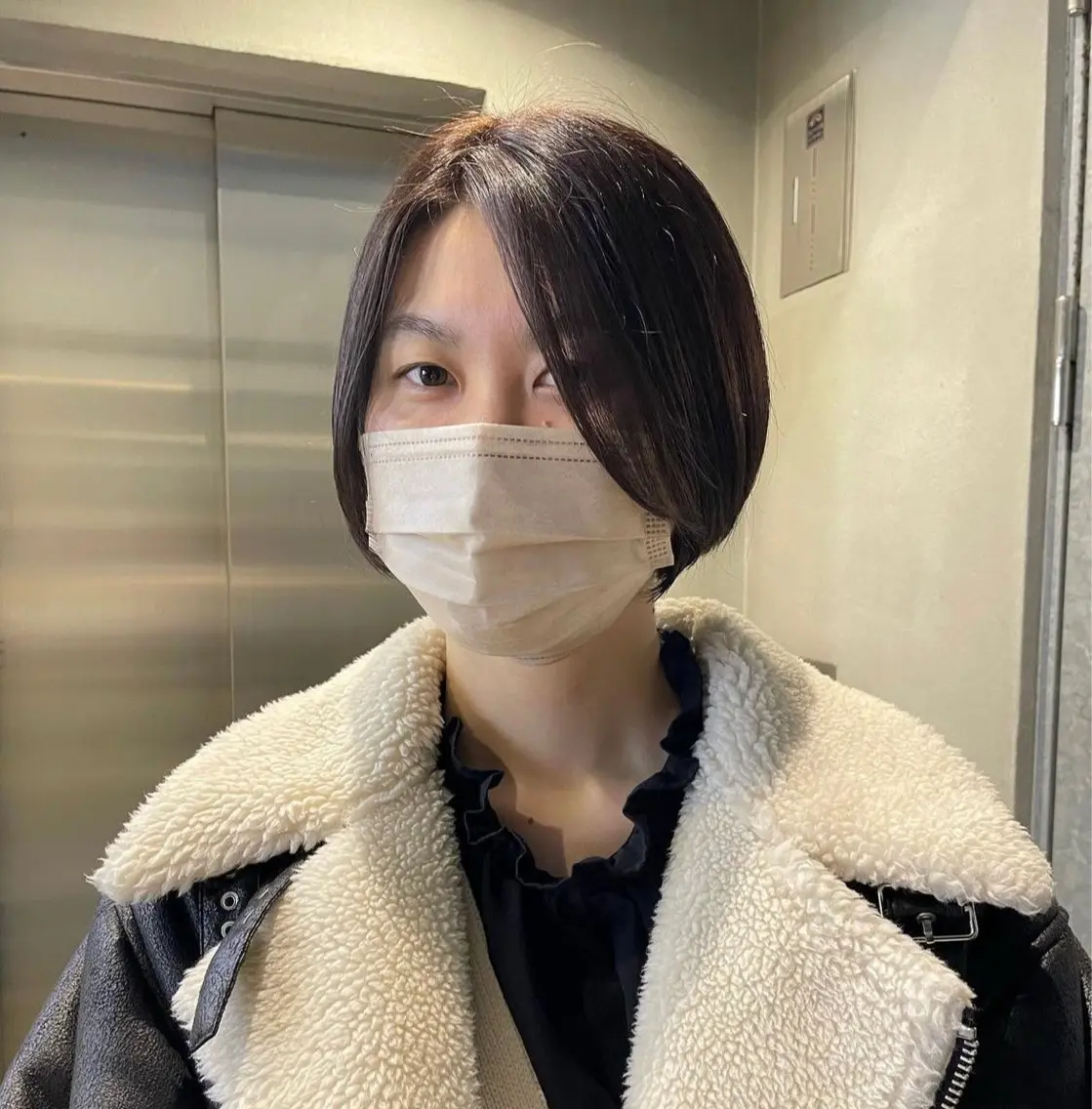ショート パーマ ショートヘア 似合わせカット /カラー/たきのヘアスタイル