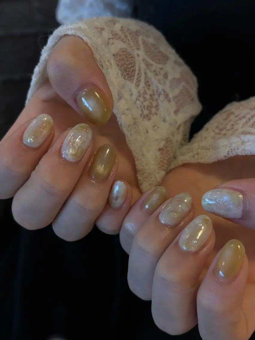 ネイル ニュアンスネイル TRU Hinaのネイルデザイン