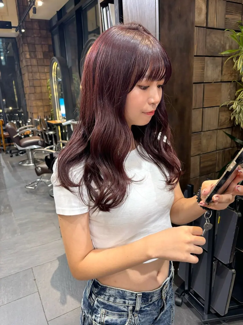 ‼️新規限定特別価格‼️カット+プレミアムカラー+3ステップトリートメントの写真