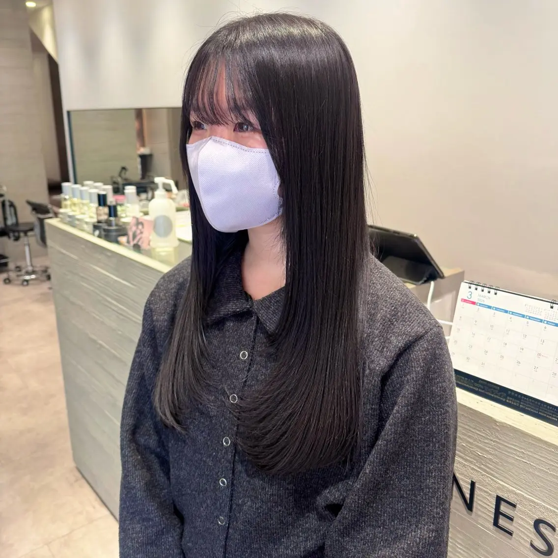 【実習生就活生応援暗髪ワンカラー🫧】の写真