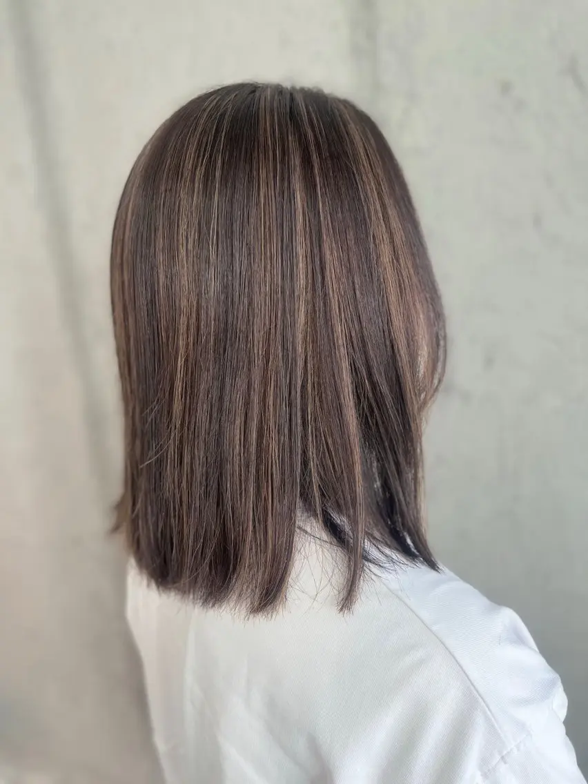 ミディアム ヘアカラー sena 《Mariana》のヘアスタイル