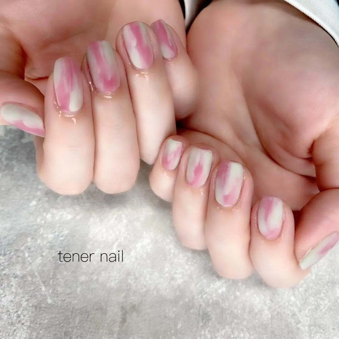 ネイル マットネイル ニュアンスネイル テネルネイル tener nailのネイルデザイン