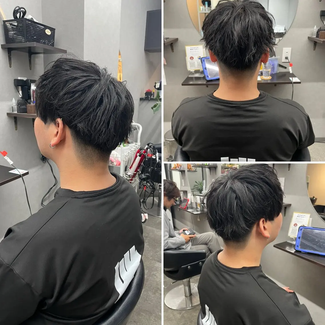 メンズ カット ヘアセット 🌹ミラクル美容師 🌹くっぽのヘアスタイル