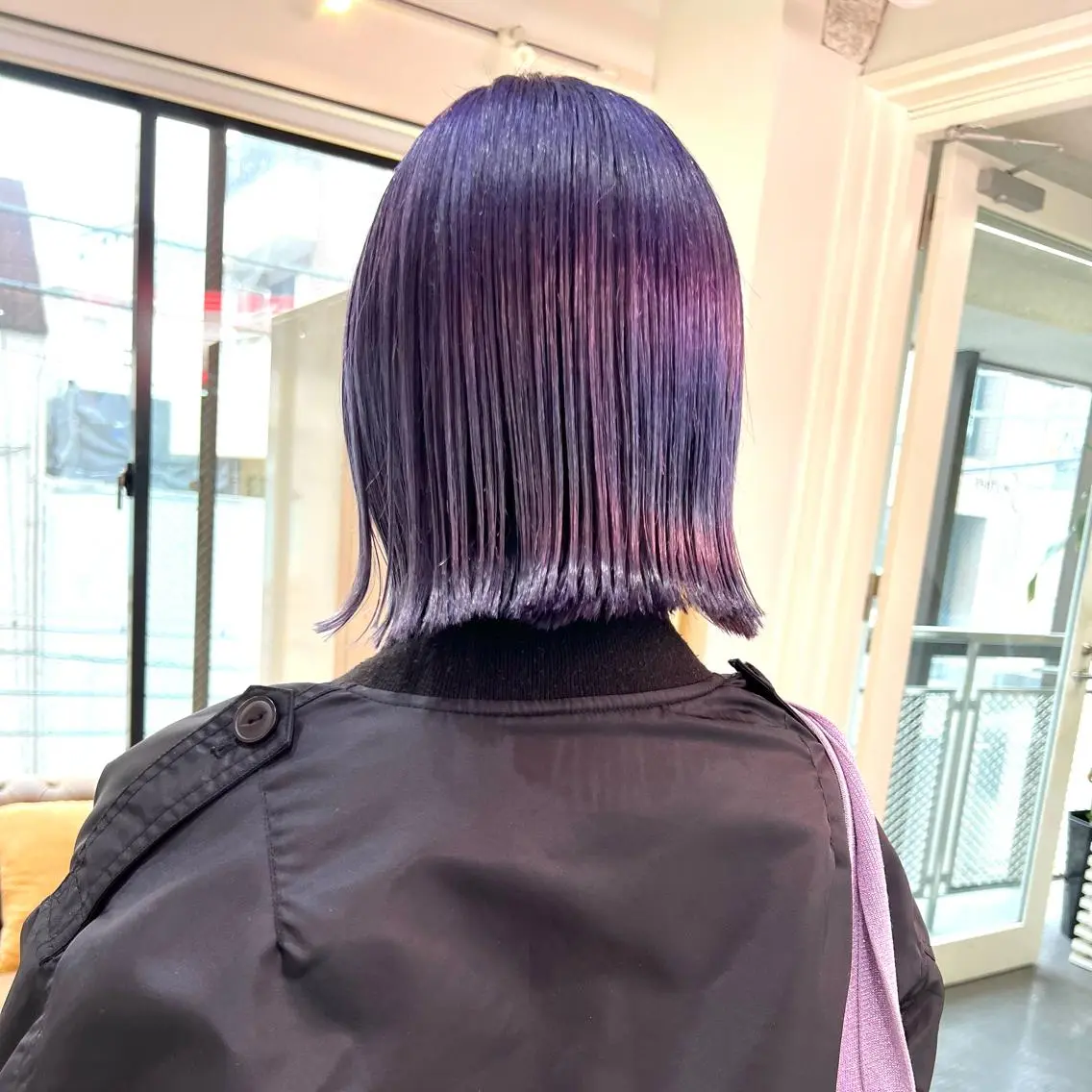 ショート カラー 朝が楽になるパーマ /ミリヤのヘアスタイル