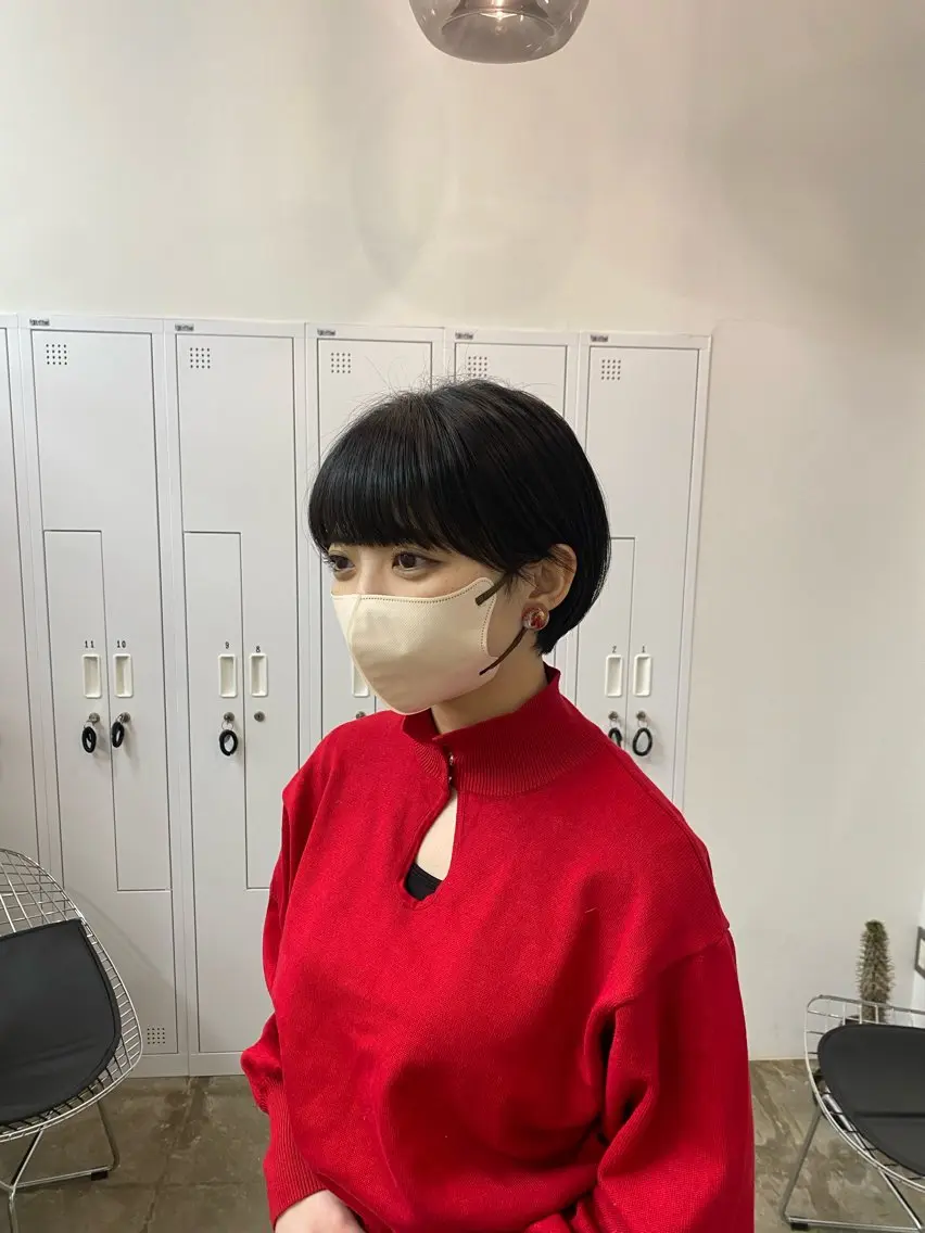 ショート 川角 しなのヘアスタイル