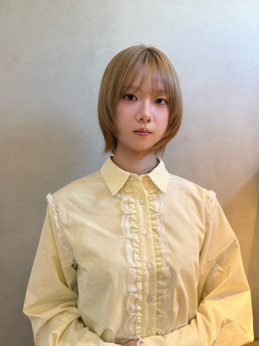 ショート カラー ヘアカラー ハイトーン特化 /縮毛矯正/あかりのヘアスタイル