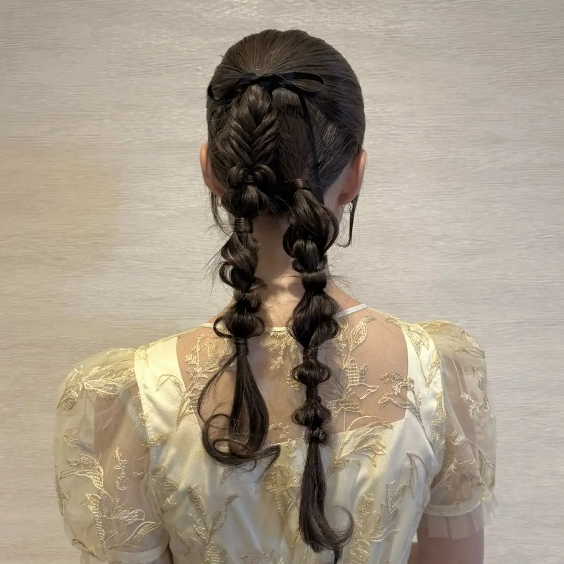 ロング ヘアアレンジ 結婚式・ブライダル 海音 心斎橋美容室のヘアスタイル