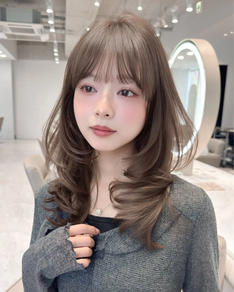 ミディアム sumire ༊·˚のヘアスタイル