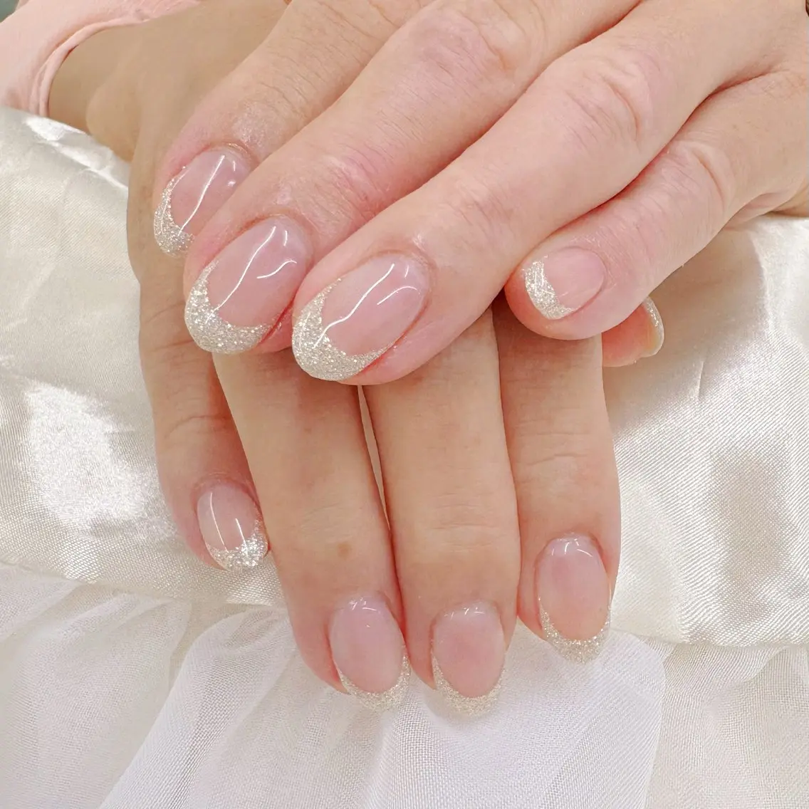 ネイル フレンチネイル Ayu ꕤ︎︎。°⋆のネイルデザイン