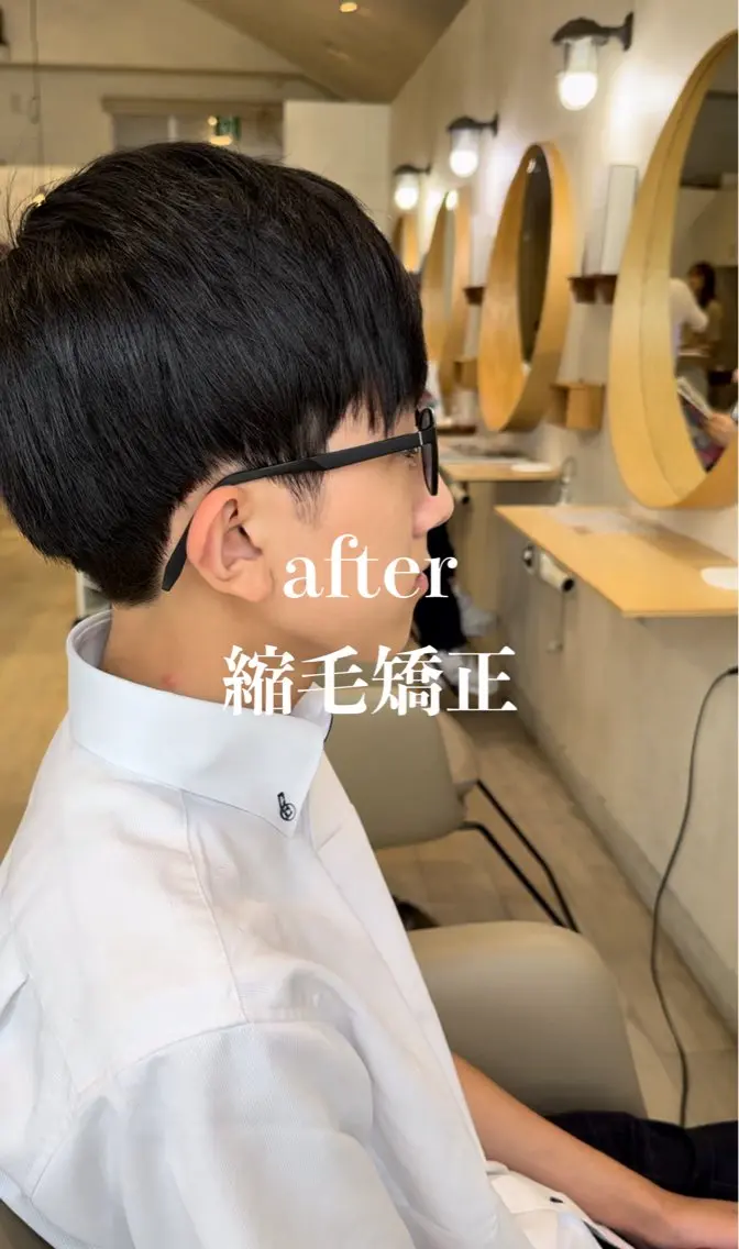 ショート メンズ くせ毛 メンズ指名多数!! 田島史也のヘアスタイル
