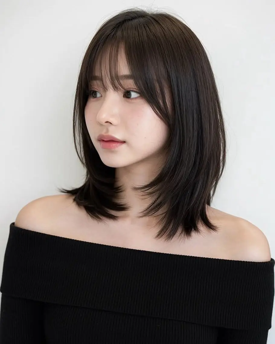 ミディアム ミディアム･ショート 特化 COA日向のヘアスタイル