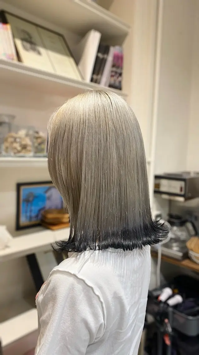 ミディアム カラー ヘアアレンジ Narumi 🧚♂️のマツエク・マツパデザイン