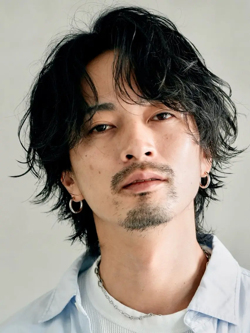 ミディアム パーマ ミディアムパーマ スパイラルパーマ カット パーマ クドウレイ fifth神南のヘアスタイル