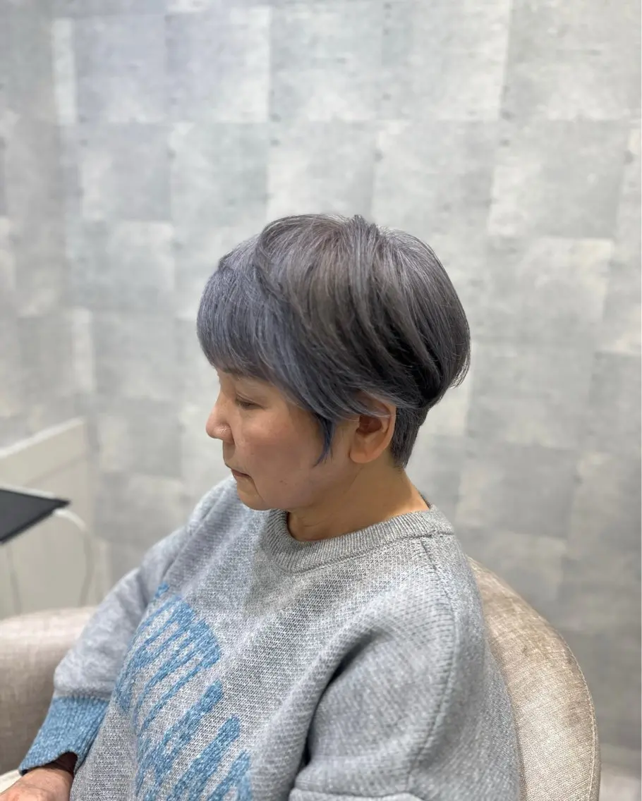 ショート カラー カット ヘアカラー トリートメント 西山 将太のヘアスタイル