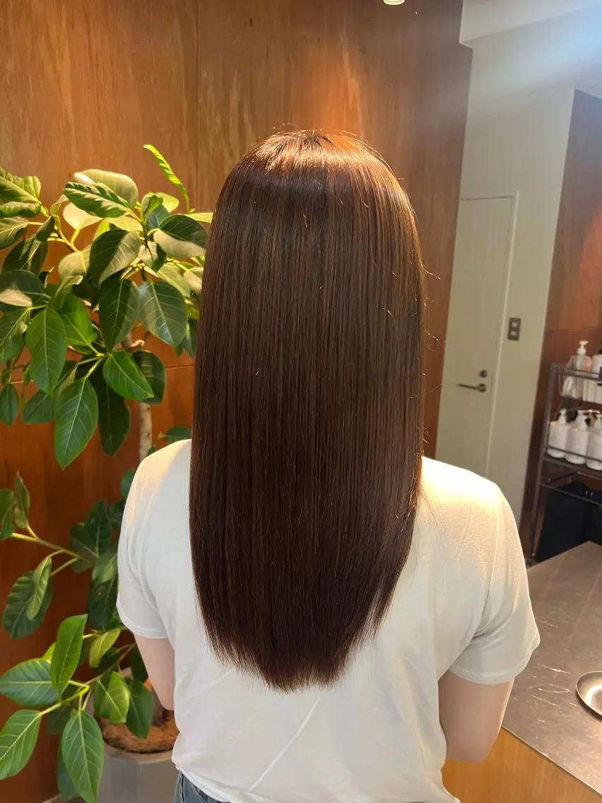 パーマ 縮毛矯正 八事 yukii 橋本 心🫧のヘアスタイル