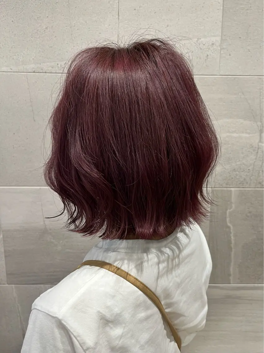 ミディアム カラー ヘアカラー Heir & Eye 🧡福羅美汐のマツエク・マツパデザイン