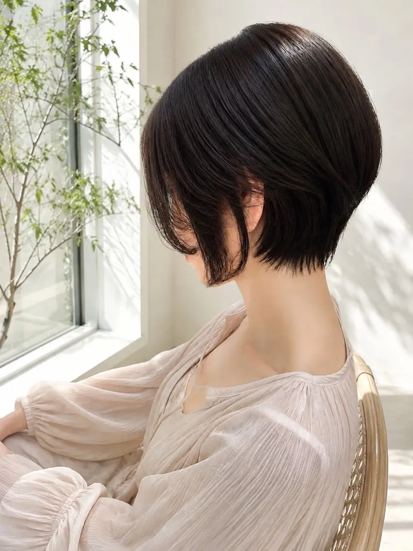 ショート ショートヘア NAOYA SAEKIのヘアスタイル