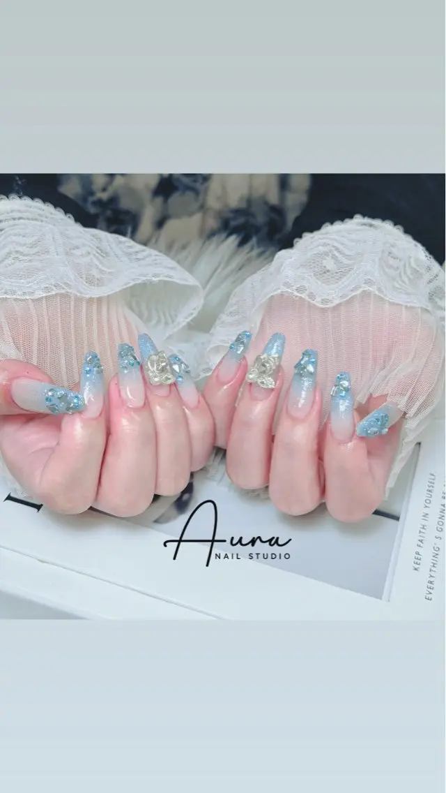 ネイル ハンドネイル Aura Nail HanNaのネイルデザイン