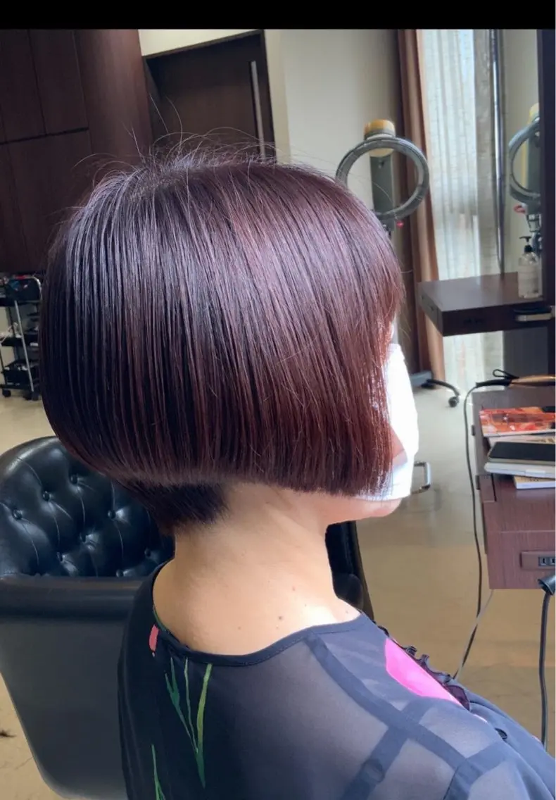 ショート オフコ ヤマテンのヘアスタイル