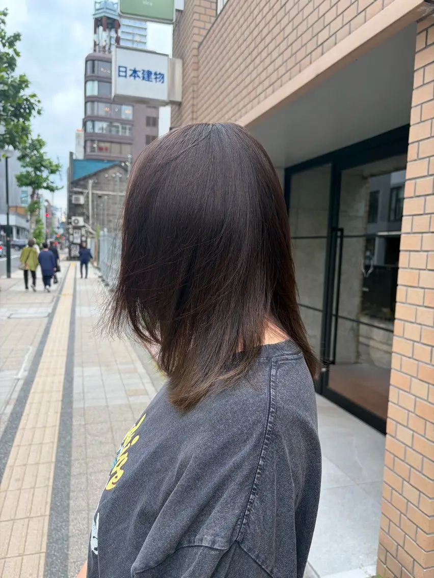 ミディアム トリートメント Marin ☆のヘアスタイル