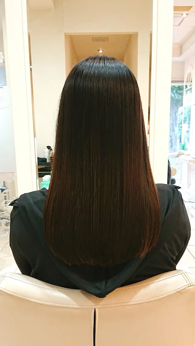 ロング ロング 縮毛矯正 カット 縮毛矯正 トリートメント 高橋 佑のヘアスタイル