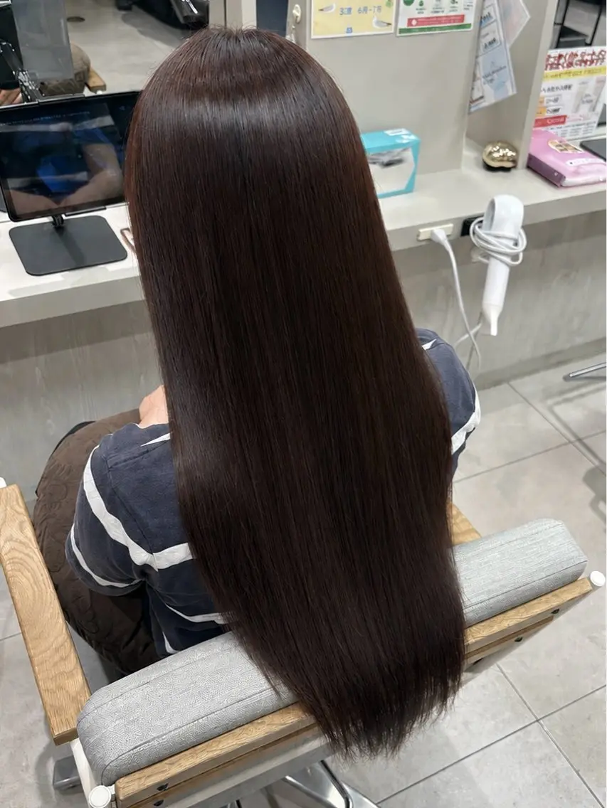 カラー 直井 和佳奈のヘアスタイル