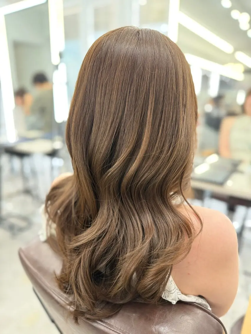ロング カラー レイヤーカット カット ヘアカラー トリートメント ヘッドスパ 💎レイヤー/韓国 💎石戸谷のヘアスタイル