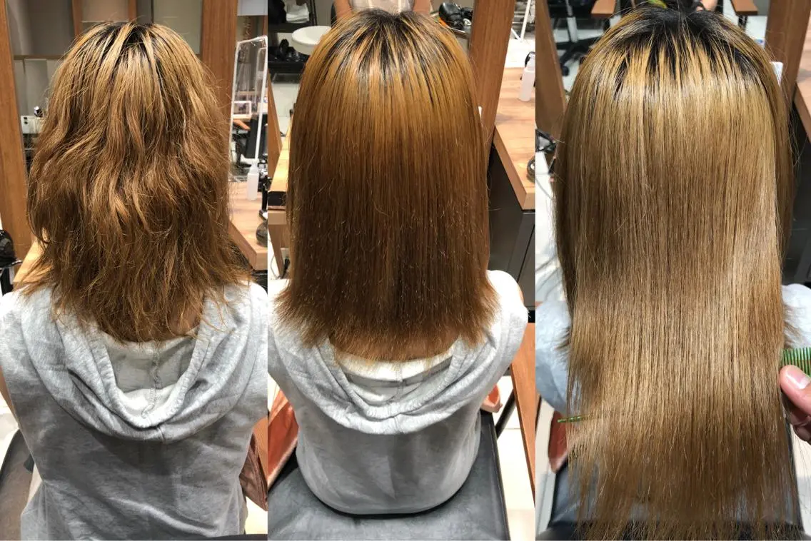 ミディアム 髪質改善 縮毛矯正 トリートメント 酸熱トリートメント ディレクター ノナカのヘアスタイル
