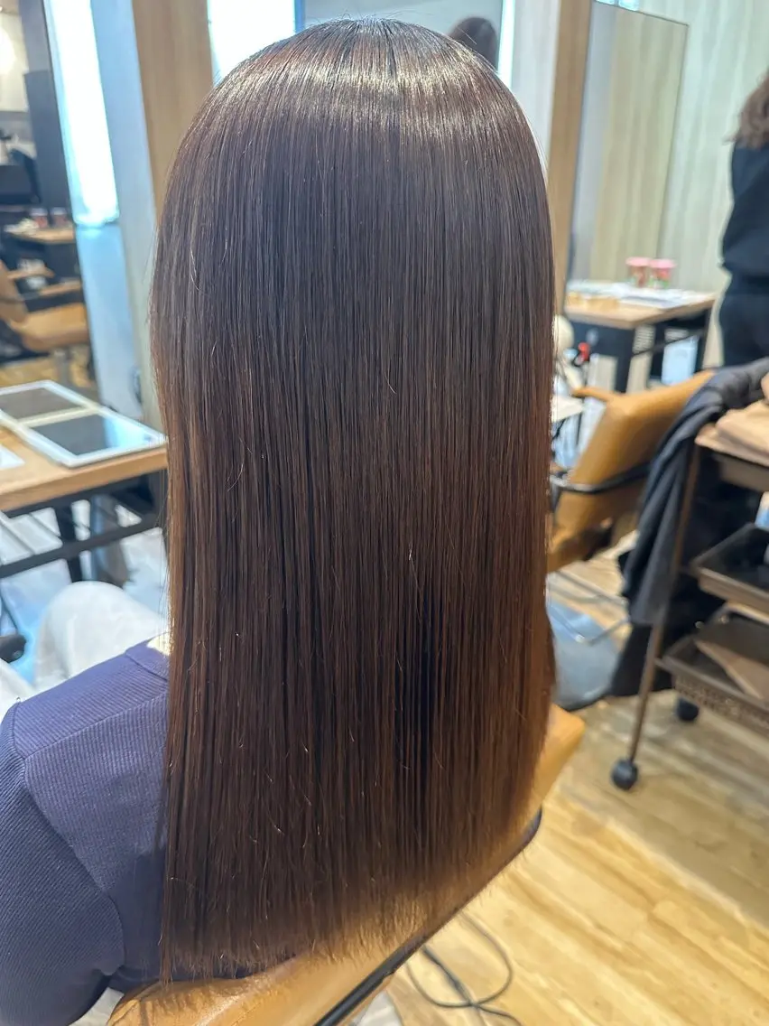 セミロング カラー ヘアカラー トリートメント ✨✂️Nori ✂️✨のヘアスタイル